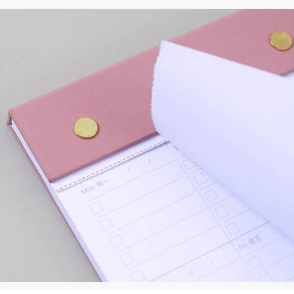 Textured Leather Notebook - 图片 3
