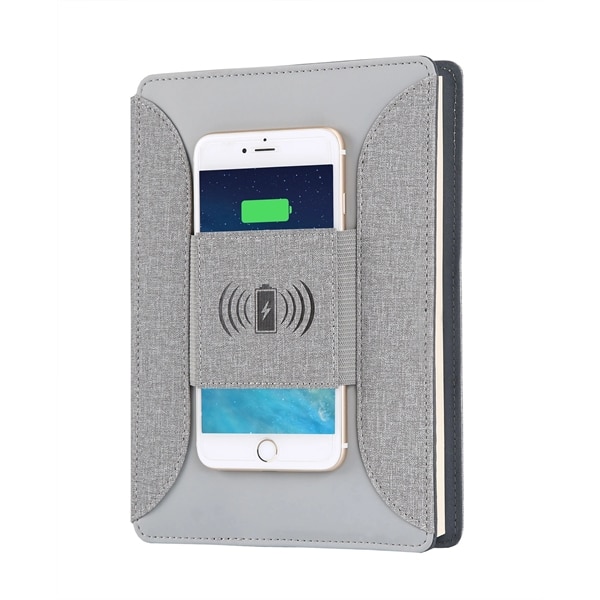 Qi Wireless Charger PU Notebook - 图片 3
