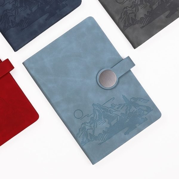 Fashion Notebook With Oil-rimmed Buckle Label - 图片 3