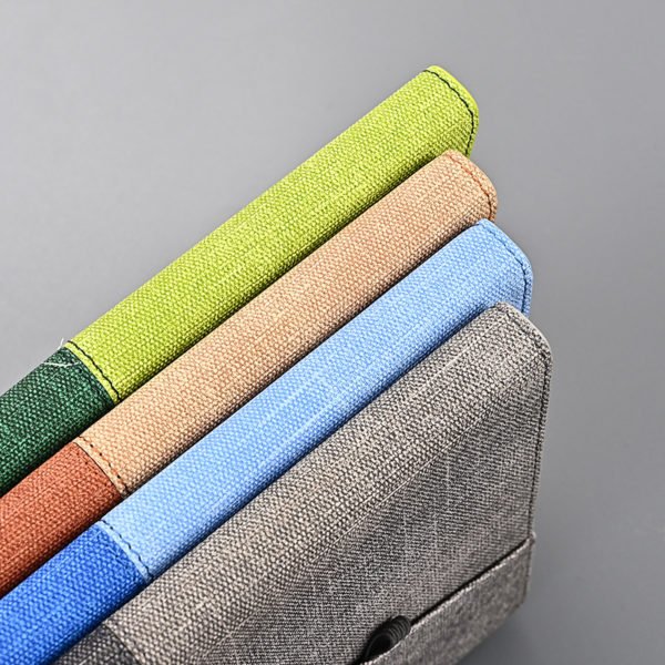 Two-color Patchwork A5 Notebook - 图片 3