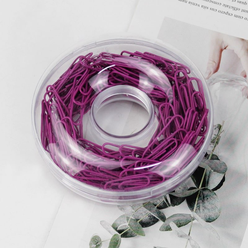 Donut Colored Metal Paper Clips - Image 3
