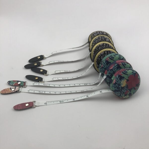 PU Leather Macaron-Style Mini Tape Measure - Image 3