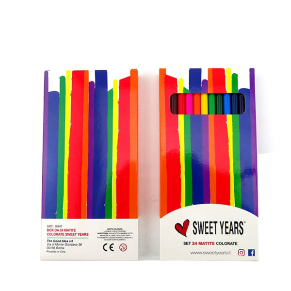 24-Color Colored Pencils Set - 图片 3