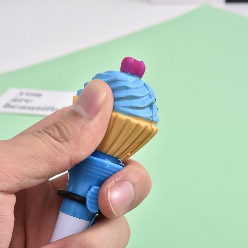 Creative Cake Shape Pop-up Ballpoint Pen - Image 3