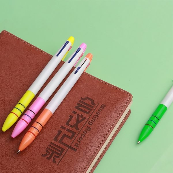 Ballpoint Pen With 3 Colors - 图片 3