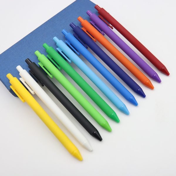Multi-colored Rubberized Pen - Image 3