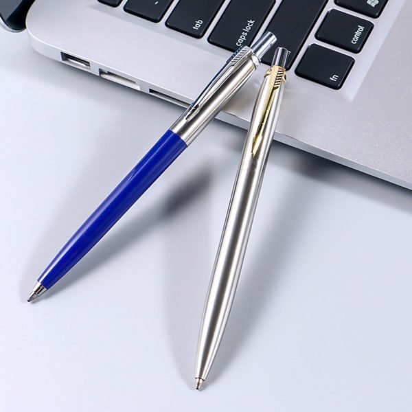 Stainless Steel Retractable Ballpoint Pens - Image 3
