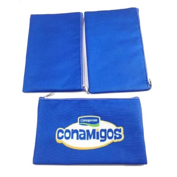 Heat Transfer Multifunctional Flat Pouch Pencil Case - Image 3