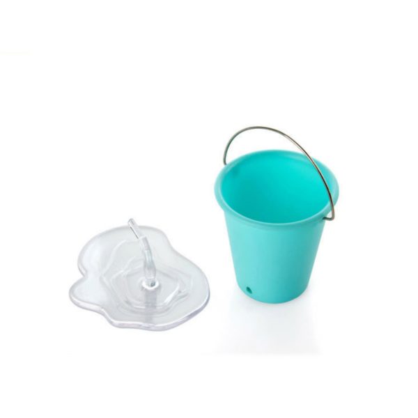 Creative Bucket Shaped PVC Pen Holder - 图片 3
