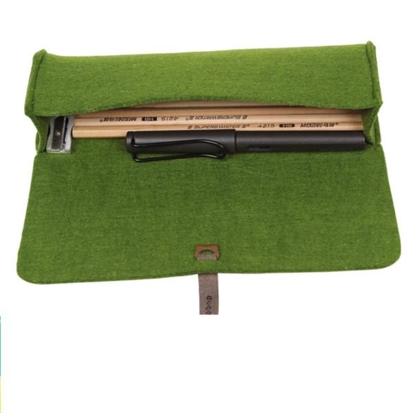 Strap Felt Roll Pencil Pouch - Image 3