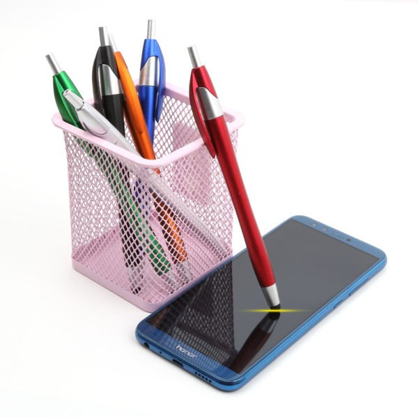 Stylus Ballpoint Pen with Metal Clip - Customizable - Image 3