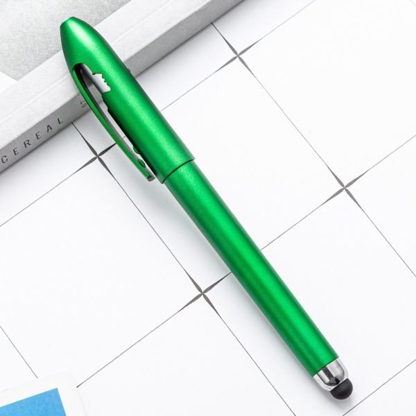 2-In-1 Plastic Stylus Ballpoint Pen Accept Customized Logo - 图片 3