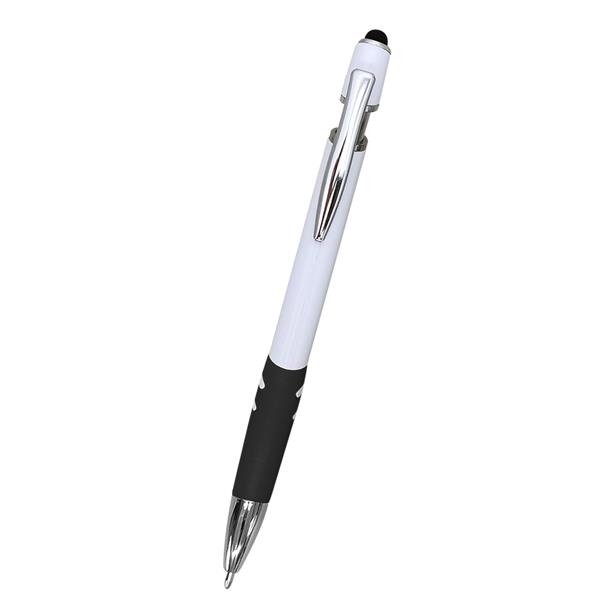 Multicolor 2-In-1 Metal Ballpoint Stylus Pen - Image 3