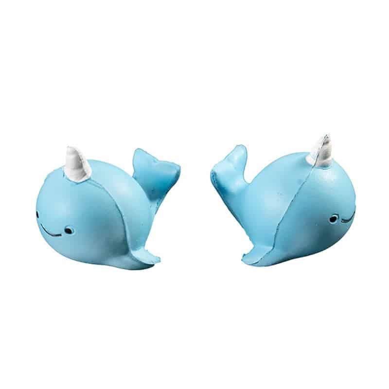 Squishy Small Whale Anti Stress Ball Pen Cap - 图片 3
