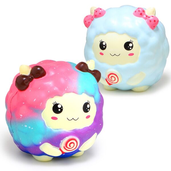 Squishy Cartoon Sheep Stress Ball - 图片 3
