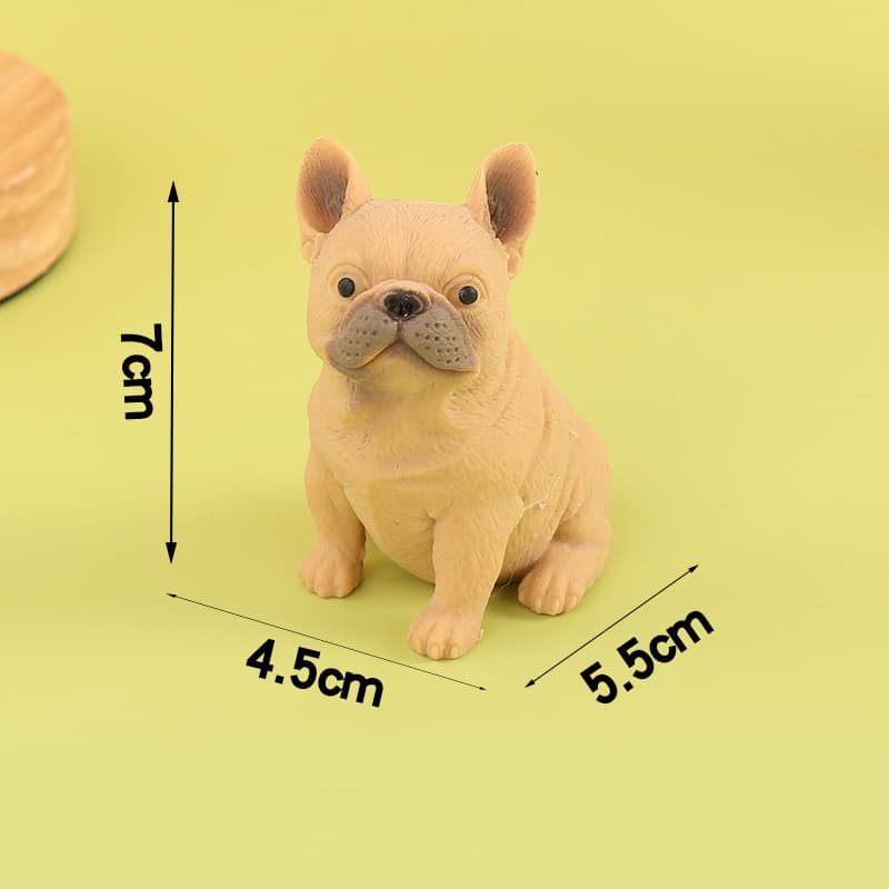Sitting Bulldog Squishy Stress Ball - 图片 3