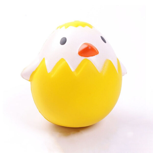 Slow Rebound Cracked Egg Chick Stress Ball - 图片 3