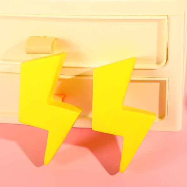 Custom Lightning Bolt Foam Stress Ball - 图片 3