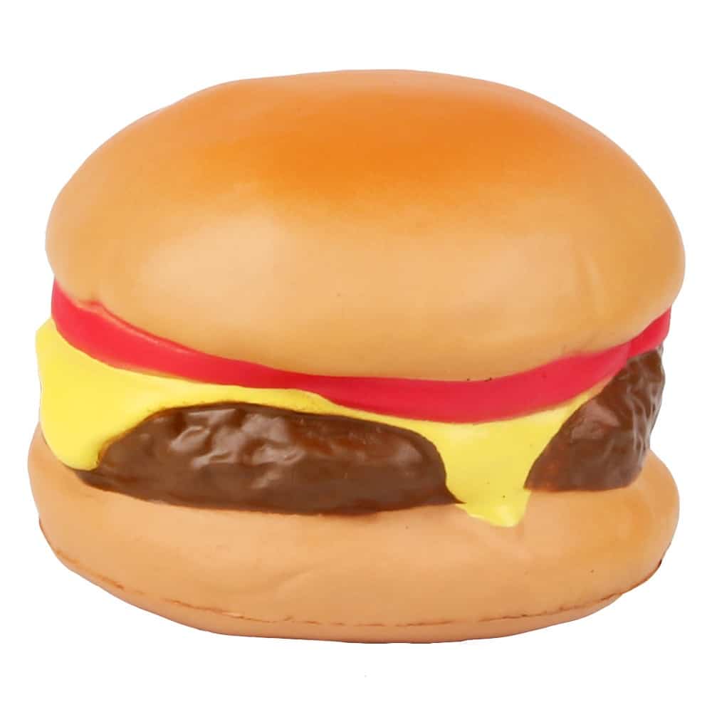 Foam Slow Rebound Cheese Burger Stress Ball - 图片 3