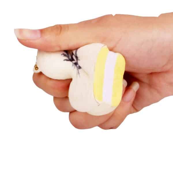 Foam Slow Rebound Sandwich Cookie Keychain Stress Ball - 图片 3