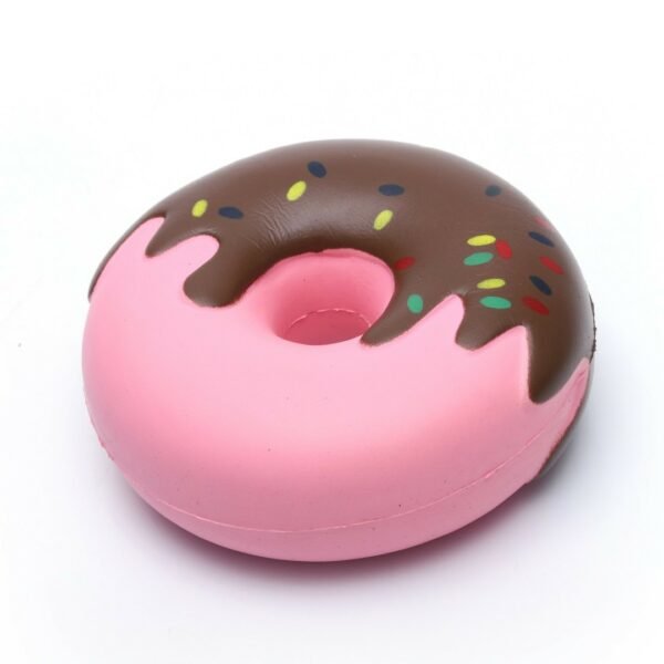 Strawberry Chocolate Donut Stress Ball - 图片 3