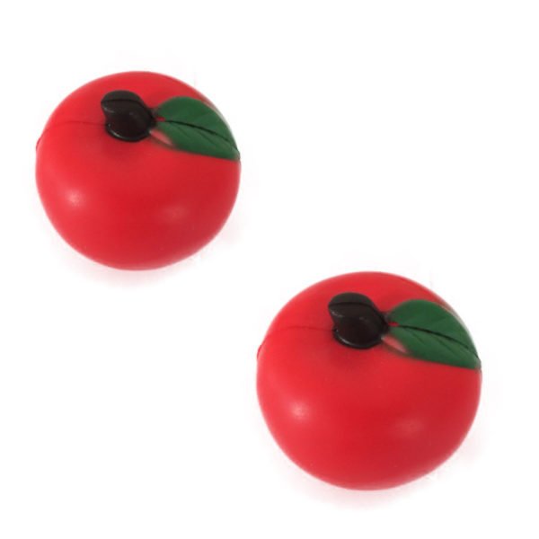 Apple Stress Ball w Custom Logo - 图片 3