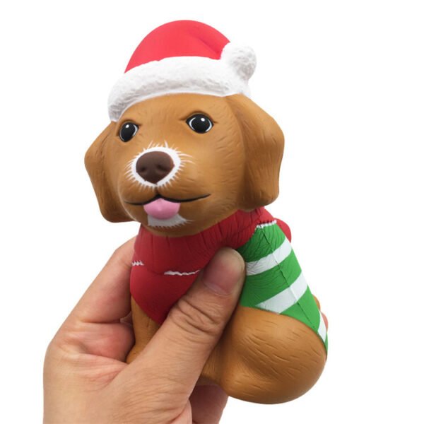 Christmas Dog Slow Rising Stress Ball - 图片 3