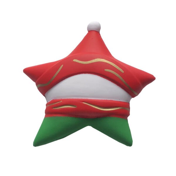 Christmas Star Slow Rising Stress Ball - 图片 3