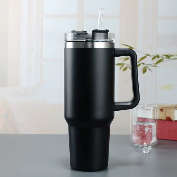 40 OZ Large Capacity Car Bottle with Handle - 图片 3