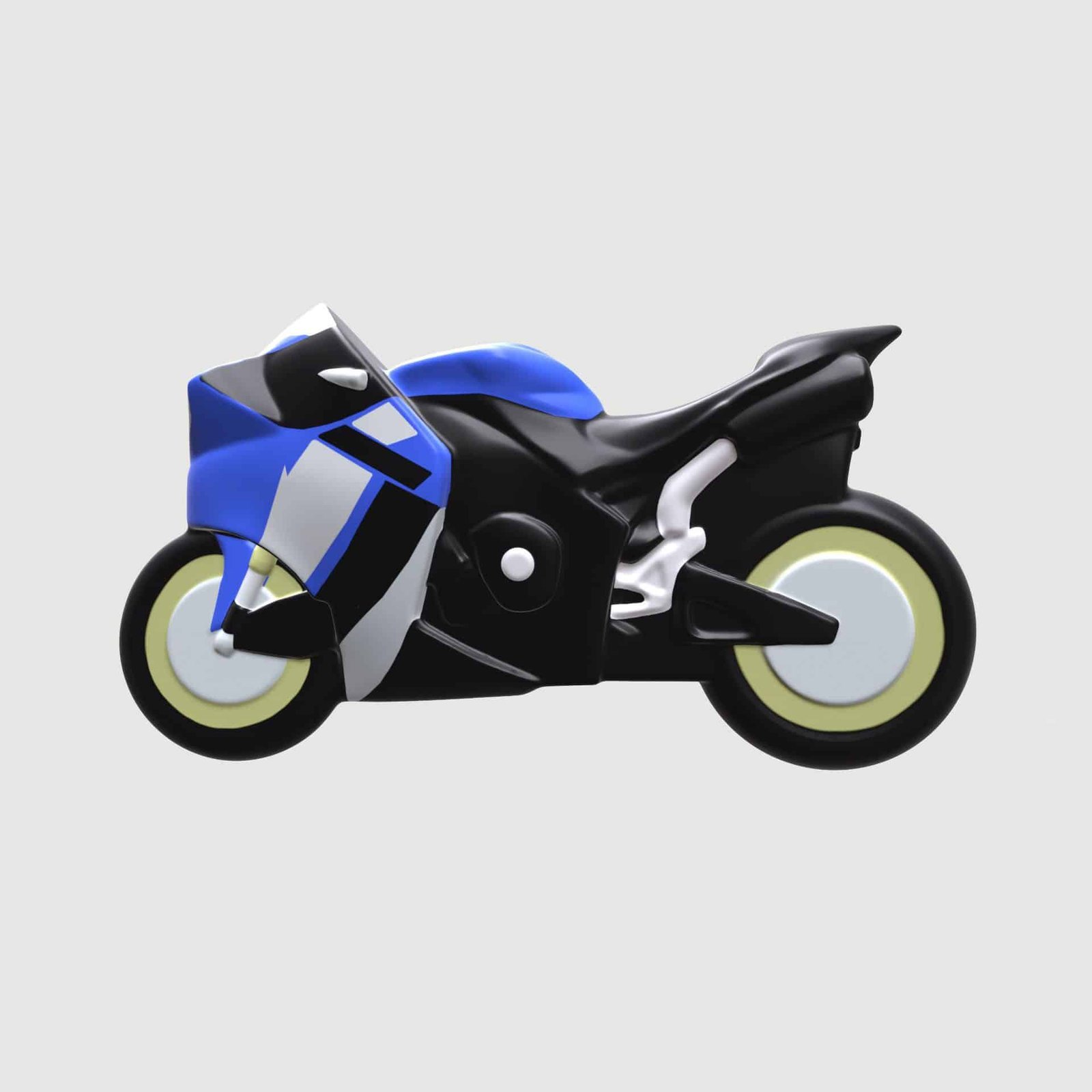 Foam Motorcycle Stress Ball - 图片 3