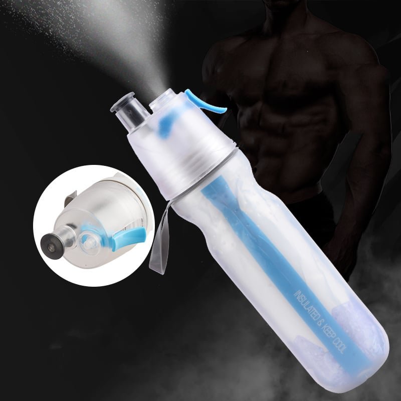 Sports Plastic Spray Cup Portable Spray Bottle-20oz - 图片 3