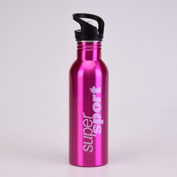 Portable Handheld Single Layer Stainless Steel Bottle With Straw - 图片 3