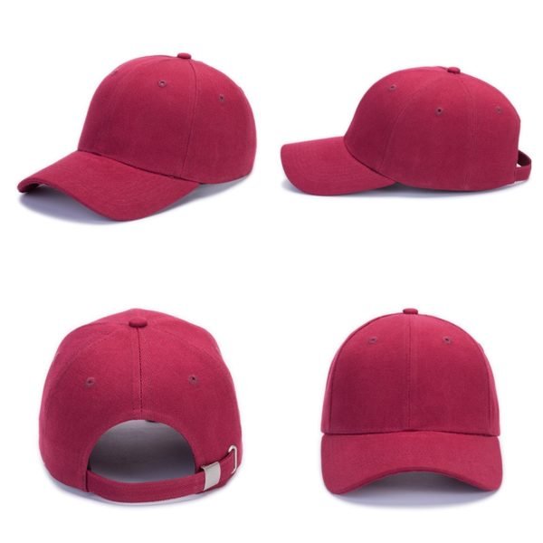 Customized Multicolor Athletic Adjustable Size Baseball Cap - Image 3