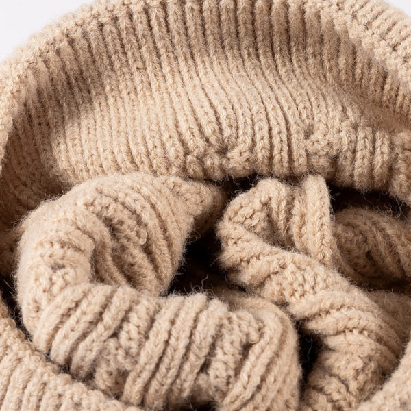 Faux Rabbit Hair Wool Hat - 图片 3