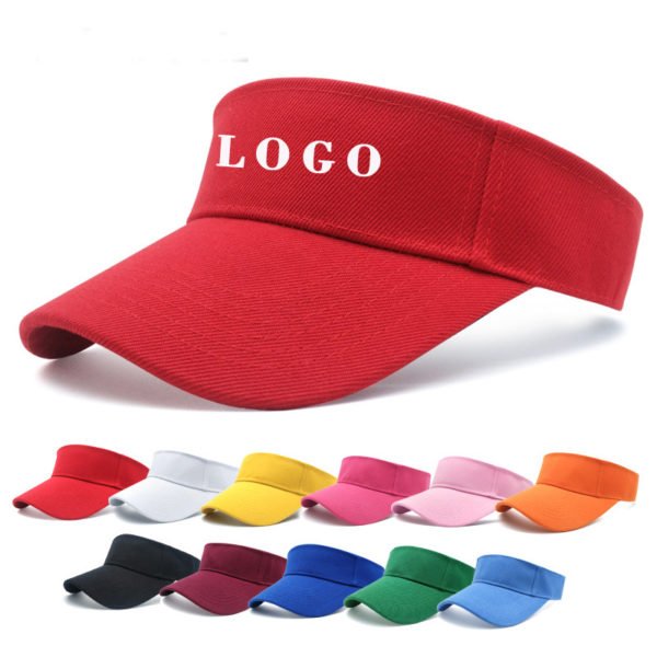 Adjustable Sports Visor Beach Cap - Image 3