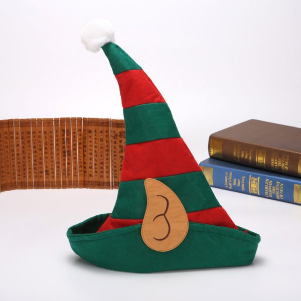 Felt Elf Hat with Ear - Image 3