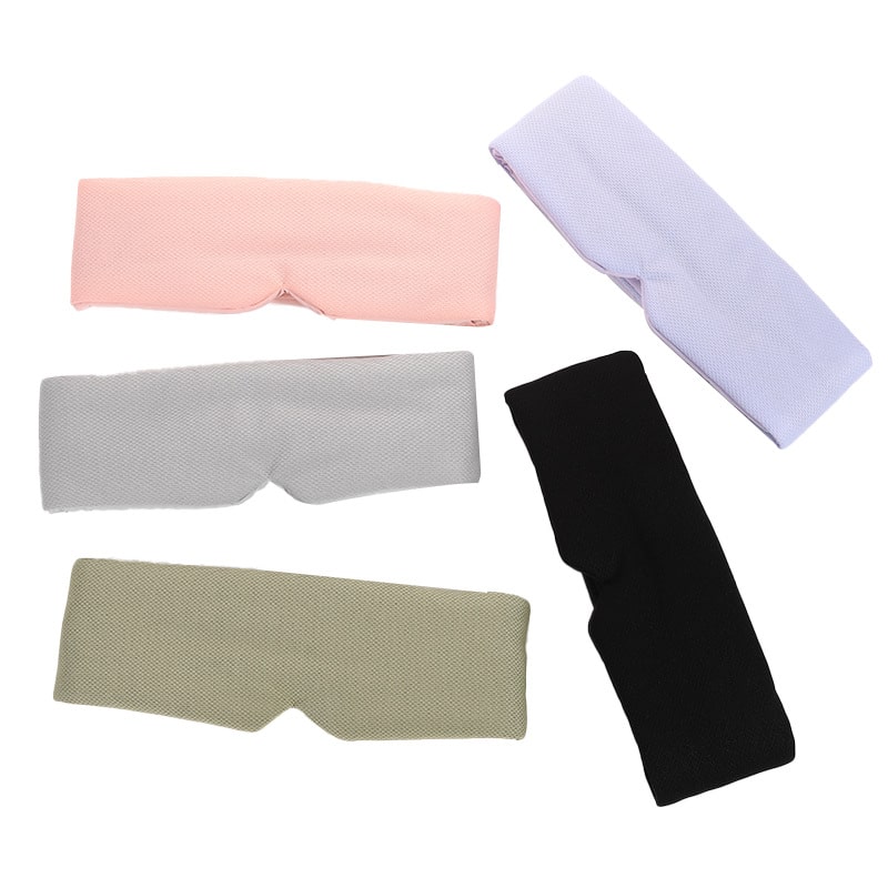 Adjustable Long Foam Eye Mask with Velcro Straps - 图片 3