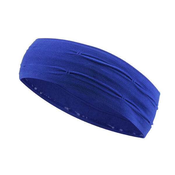 Double Dripper Pleated Sport Hairband - 图片 3