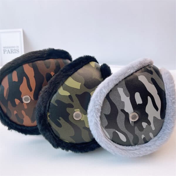 Custom Warm Camouflage Ear Muffs - 图片 3
