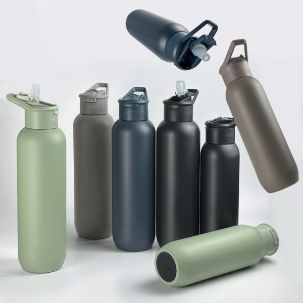 Outdoor Multicolor Classic Stainless Steel Vacuum Water Bottle 19oz with Handle and Straw - 图片 3