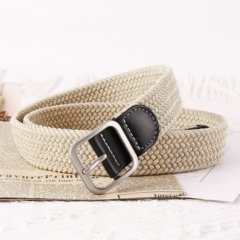 Women- Square Buckle Fashion Belt - 图片 3