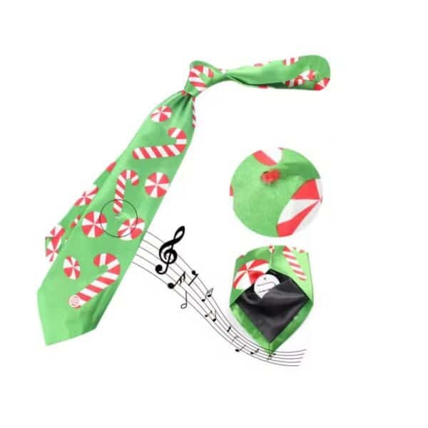 Customizable Printed Polyester Women- Christmas Tie - 图片 3