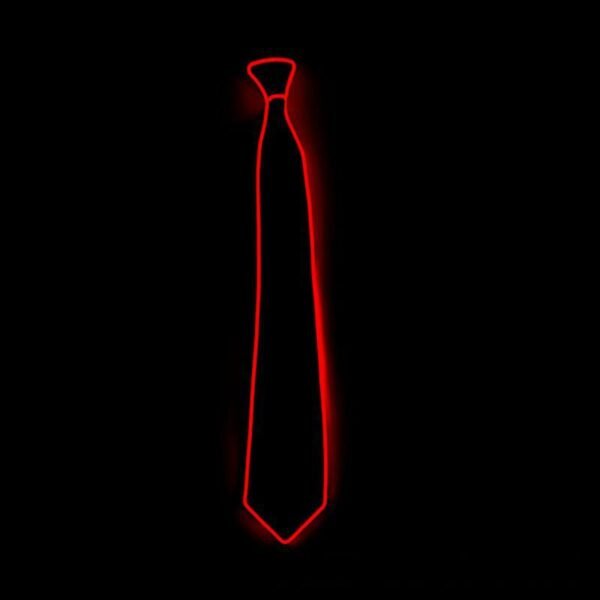 LED Light-up Tie with EL Cold Light Accessories - 图片 3