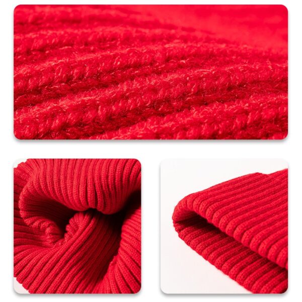 Soft & Warm Woolen Scarf - 图片 3