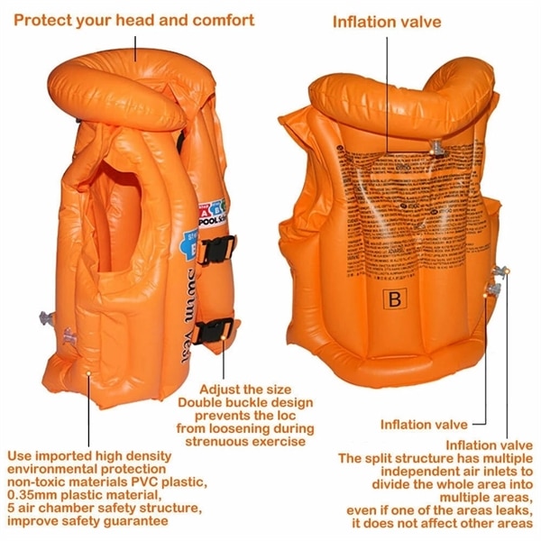 Inflatable Life Jackets with Logo - 图片 3