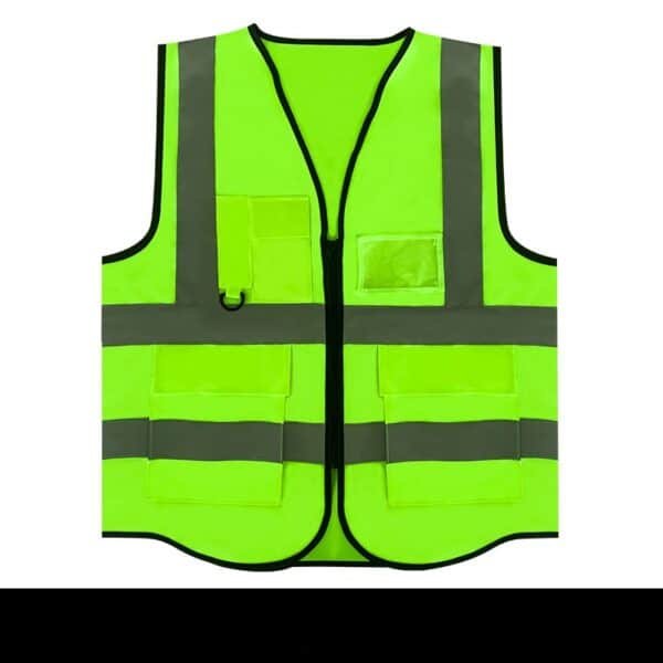 Custom Multi-pocket Reflective Safety Vest - 图片 3