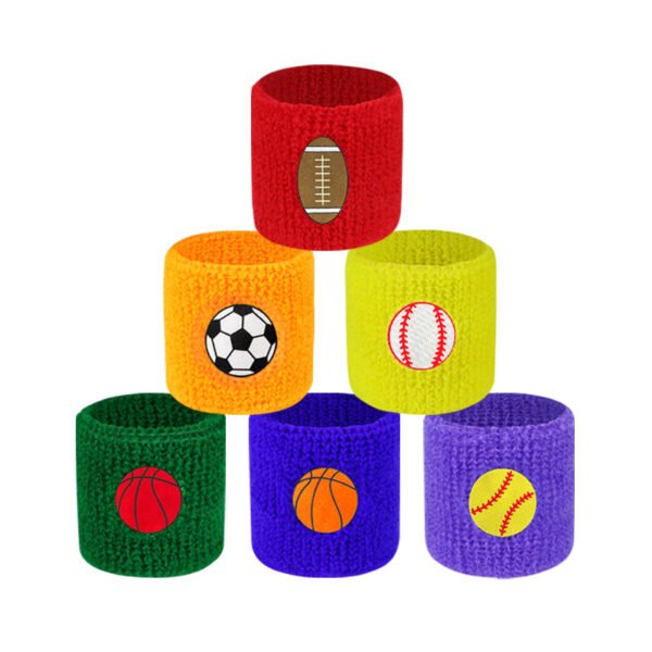 Cartoon Hot Label Ball Games Wrist Wrap - 图片 3