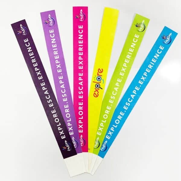 RFID Disposable DuPont Paper Wristband - Image 3