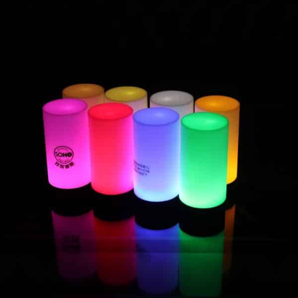 LED Cylinder Atmosphere Night Light - 图片 3