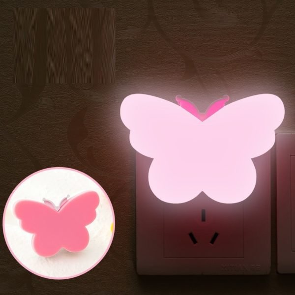 Butterfly Light Sensor Night Light - 图片 3